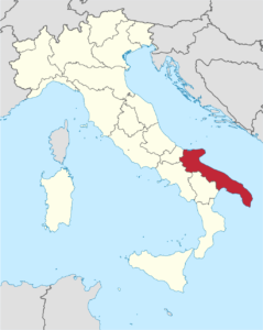 Apulia map