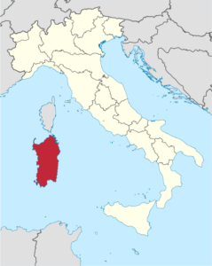 Sardenia map